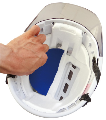 ヘルメット用遮熱シート