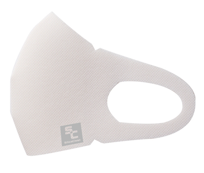 シリカクリン抗菌消臭立体マスク ホワイト