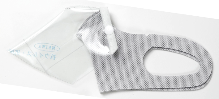 ◎シリカクリン抗菌消臭立体マスク　ミエマスク