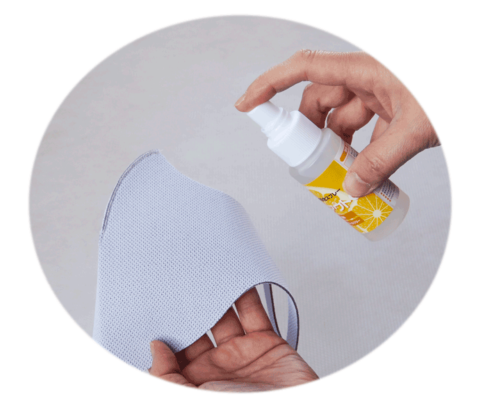 ◎シリカクリン抗菌消臭立体マスク　ウタマスク